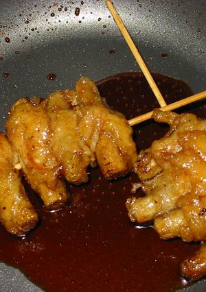 鶏皮好き必見☆ゴボウ巻きの絶品変わり串♪-レシピのメイン写真