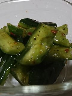 ピリ辛きゅうり-レシピのメイン写真