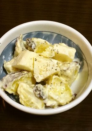 リンゴとさつまいものサラダ-レシピのメイン写真