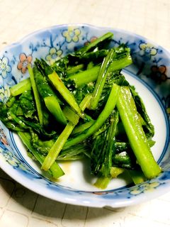 青菜炒め-レシピのメイン写真