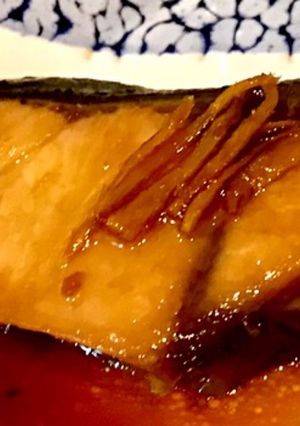 ぶりの照り焼き(オリーブオイルで)-レシピのメイン写真