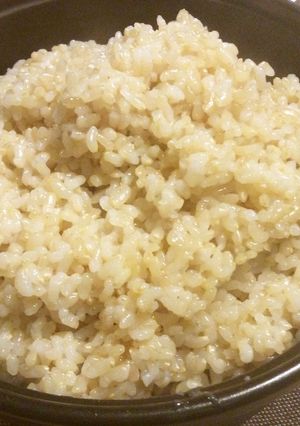 発芽玄米、圧力鍋で美味しく炊く研究〜♫-レシピのメイン写真