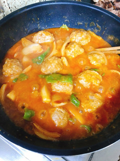 肉団子のトマトソース煮(^^)-レシピのメイン写真