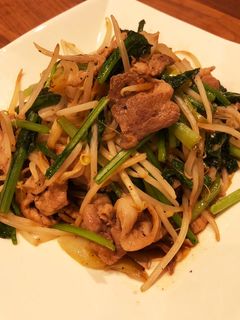 ◇もやしと小松菜の肉野菜炒め◇-レシピのメイン写真