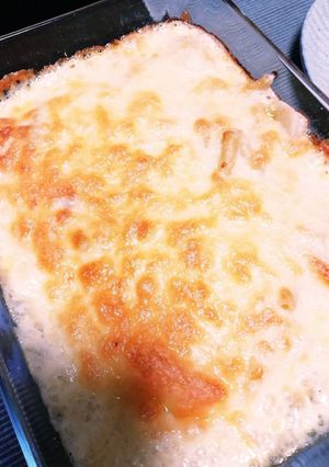 ポテトとエビのマカロニグラタン-レシピのメイン写真