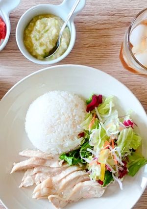 カオマンガイじゃない！本格◎海南鶏飯です-レシピのメイン写真