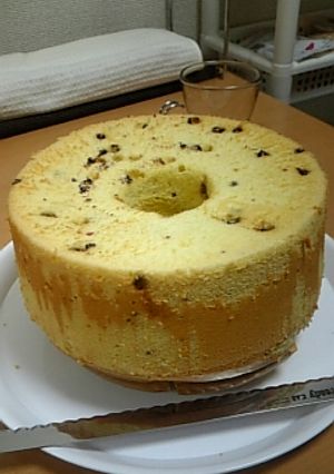 ♥フワフワ♥定番のシフォンケーキ♥-レシピのメイン写真