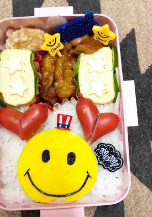 ニコちゃん弁当☆遠足弁当☆-レシピのメイン写真