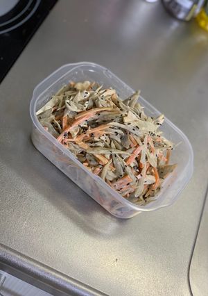 鶏ごぼうサラダ-レシピのメイン写真
