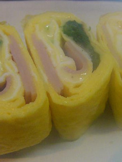 ほうれん草&ハムチーズの厚焼き玉子❤-レシピのメイン写真