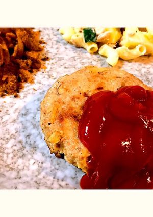 ヘルシーふわふわ。きのこinハンバーグ♡-レシピのメイン写真