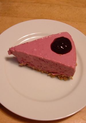 超簡単カシスのレアチーズケーキ～-レシピのメイン写真
