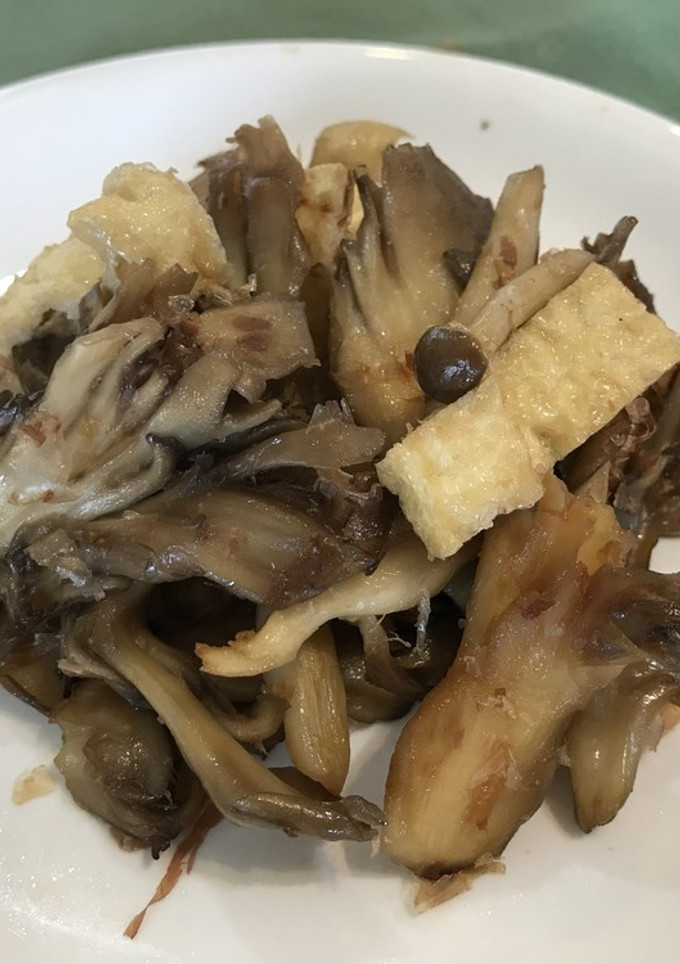 キノコと油揚げの甘辛炒め＊-レシピのメイン写真