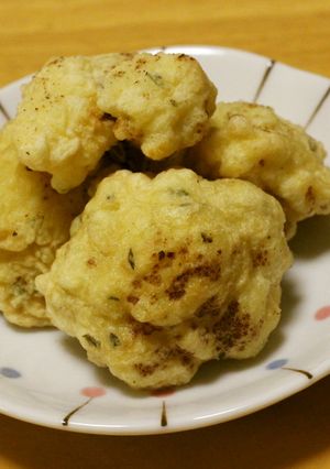 カリフラワーの天ぷら★神戸学校給食-レシピのメイン写真