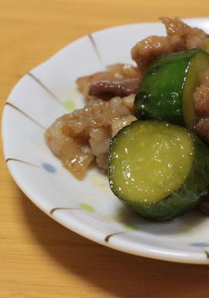 きゅうりのピリ辛炒め★神戸学校給食-レシピのメイン写真