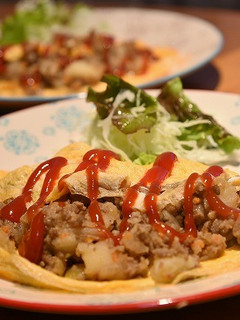 肉じゃが風☆オムレツ-レシピのメイン写真