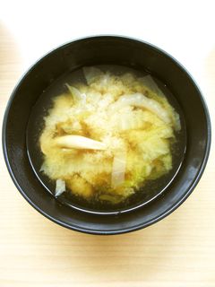 はくさいとしめじの味噌汁-レシピのメイン写真