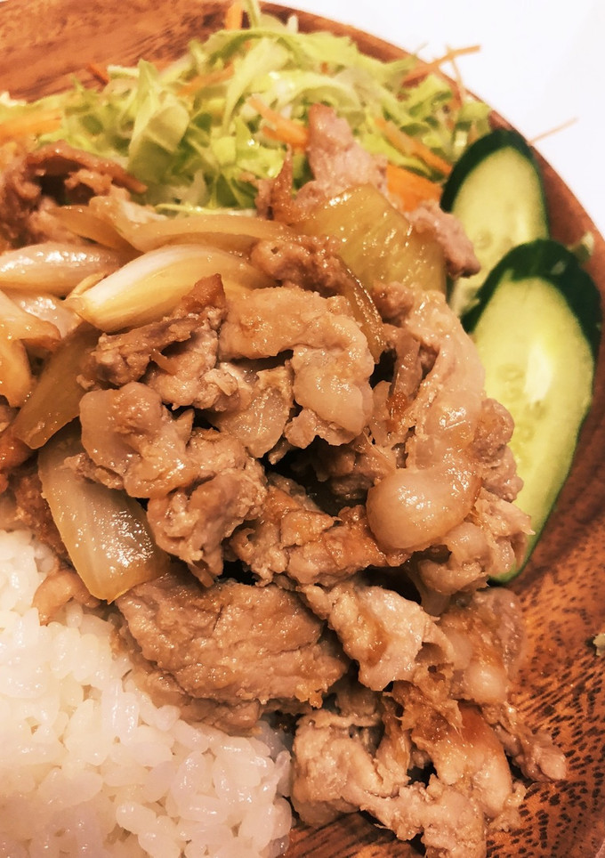 豚こま肉で簡単！しょうが焼き！！-レシピのメイン写真