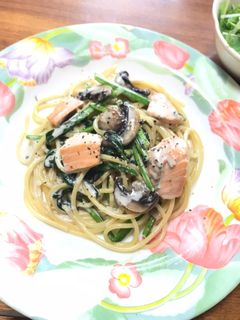♡鮭とほうれん草のクリームパスタ♡-レシピのメイン写真