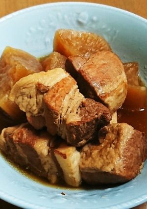 簡単!豚の角煮-レシピのメイン写真