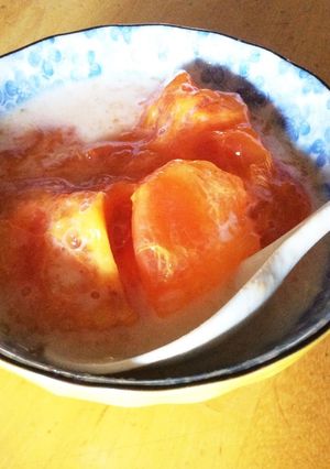 熟熟かきin ミルクの海-レシピのメイン写真