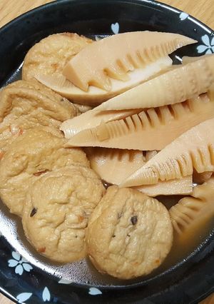 がんもとたけのこの煮物-レシピのメイン写真