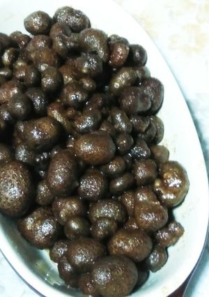 むかごのにんにく醤油バター炒め-レシピのメイン写真