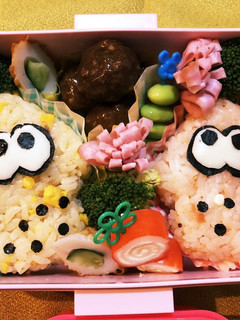 スプラトゥーンのキャラ弁-レシピのメイン写真