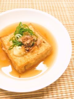 厚揚げで簡単✤揚げない揚げ出し豆腐-レシピのメイン写真