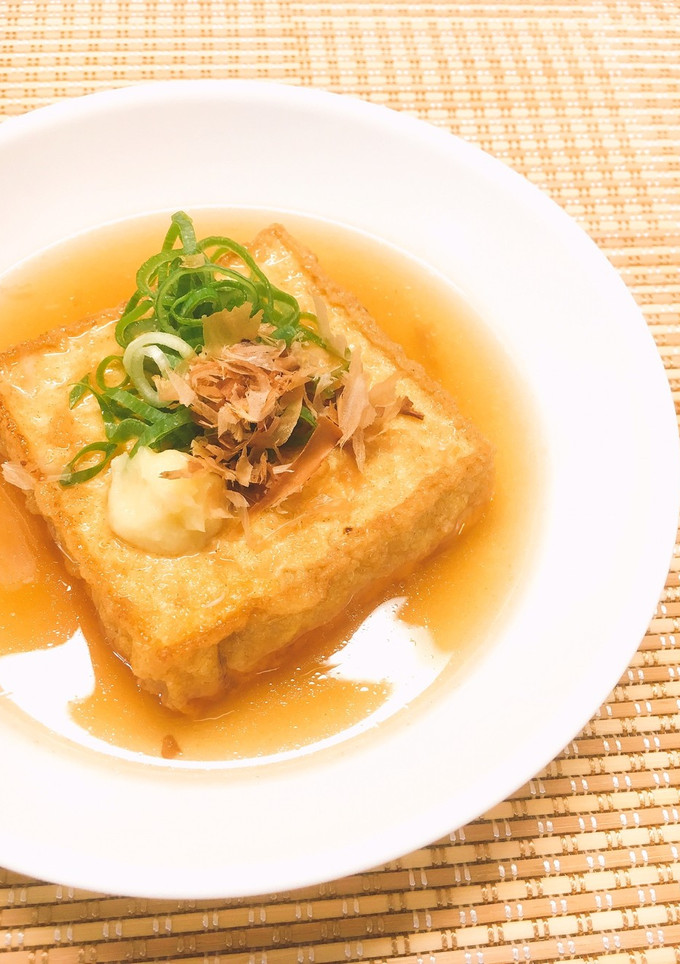 厚揚げで簡単✤揚げない揚げ出し豆腐-レシピのメイン写真