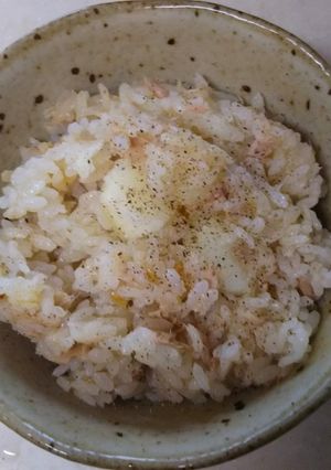 ツナとじゃがいものコンソメごはん-レシピのメイン写真