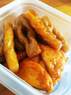 簡単!平天とこんにゃくの甘辛煮-レシピのメイン写真