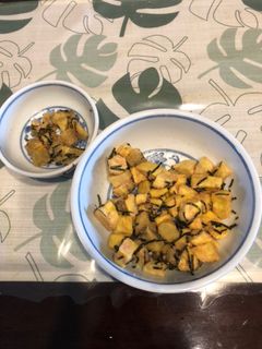 超、簡単、さつまいものたらこ和え。-レシピのメイン写真