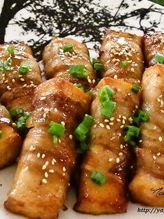 厚揚げの肉巻き☆柚子胡椒照り焼き-レシピのメイン写真