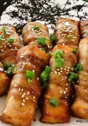 厚揚げの肉巻き☆柚子胡椒照り焼き-レシピのメイン写真