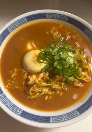 インスタント味噌ラーメンのスープ-レシピのメイン写真