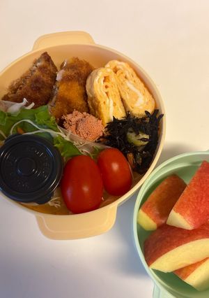 高校生女子お弁当　8/31-レシピのメイン写真