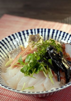 スズキの二度旨い丼【食遺産】-レシピのメイン写真