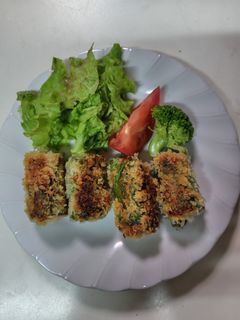 魚肉ソーセージのしそ巻きフライ-レシピのメイン写真