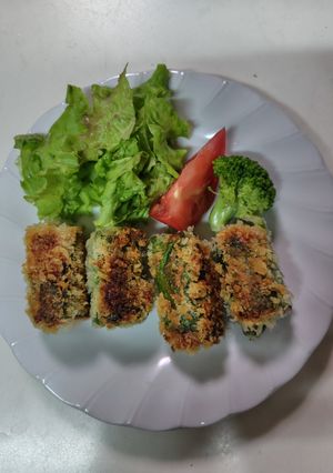 魚肉ソーセージのしそ巻きフライ-レシピのメイン写真