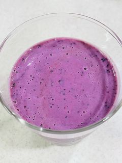 ブルーベリーバナナスムージー-レシピのメイン写真