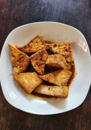厚揚げの生姜と醤油炒め煮-レシピのメイン写真