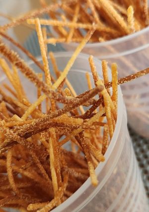 パスタ揚げ (コンソメ)-レシピのメイン写真