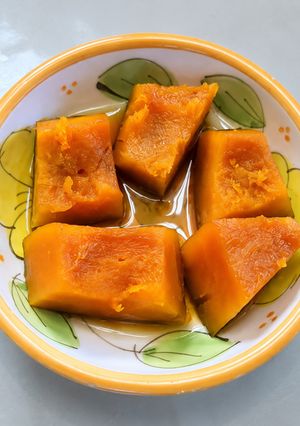 かぼちゃの煮付け-レシピのメイン写真