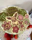 お誕生日ケーキ（ポケモン⭐︎春っぽく）