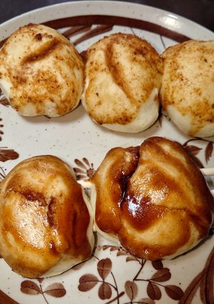焼き饅頭。お好み＆焼き肉味-レシピのメイン写真