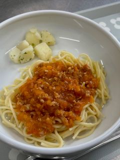 ミートソーススパゲティ【012おびもり】-レシピのメイン写真