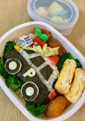 キャラ弁🚓パトカー！-レシピのメイン写真
