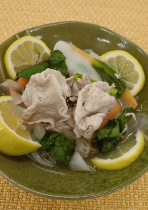 大根と小松菜と豚肉のさっぱり煮-レシピのメイン写真