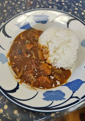 サバ味噌缶カレー-レシピのメイン写真